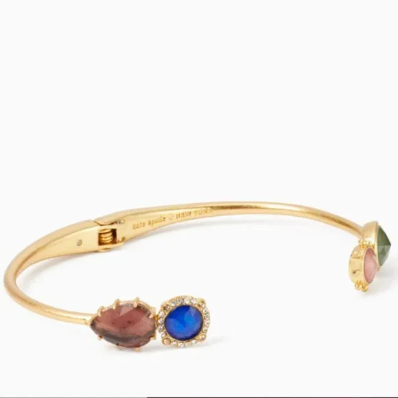 Kate Spade - Perfectly Imperfect Open Hinged Cuff - Picture 2 of 7
